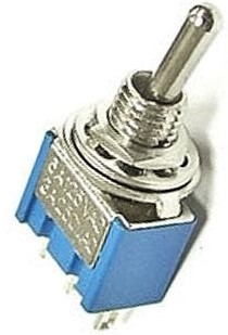 Тумблер 2-Х позиционный mini MTS-102 3c