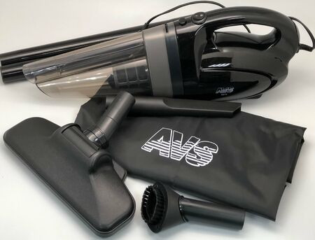 Пылесос автомобильный AVS Turbo PA-1011 арт.43148 (4 насадки) 550мл