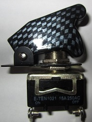 Крышка тумблера SAC-01 карбон