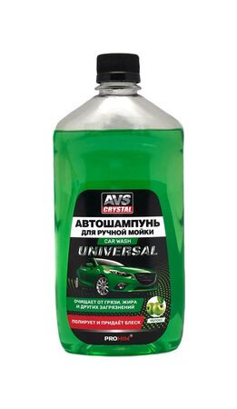 Автошампунь AVS Crystal AVK-007 Универсальный (яблоко) 500мл (1/12шт)