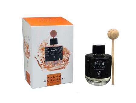 Ароматизатор TASOTTI дом-авто QUEENS "MANGO & ORANGE" 100мл
