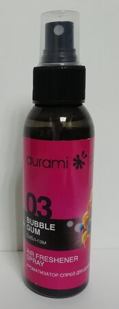Ароматизатор AURAMI спрей SPR-03 Бабл Гам (Bubble Gum) 100мл