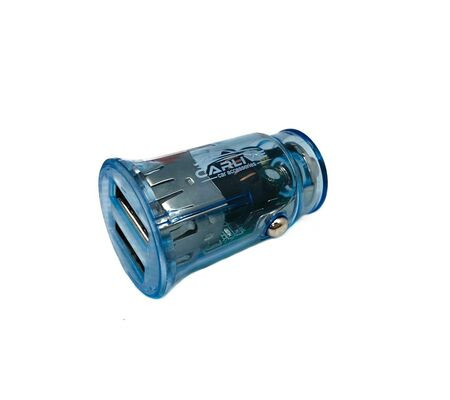 Штекер в прикуриватель 2 USB CarLive без упаковки арт.CR-13 (Blue) B4853
