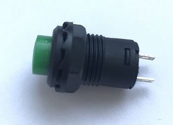 Кнопка выключатель с фиксацией DS-228 2с 12В-220В
