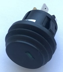 Кнопка герметичная с индикатором R-777 WL d 12В