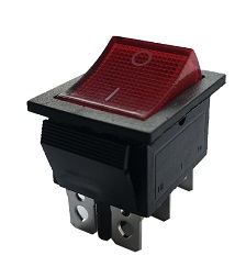 Переключатель (выключатель) с подсветкой Sc-767 6c